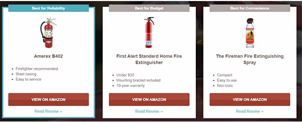 The Best Fire Extinguisher – and How to Use It